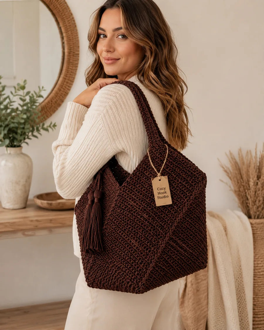 Stylish crochet tote bag course