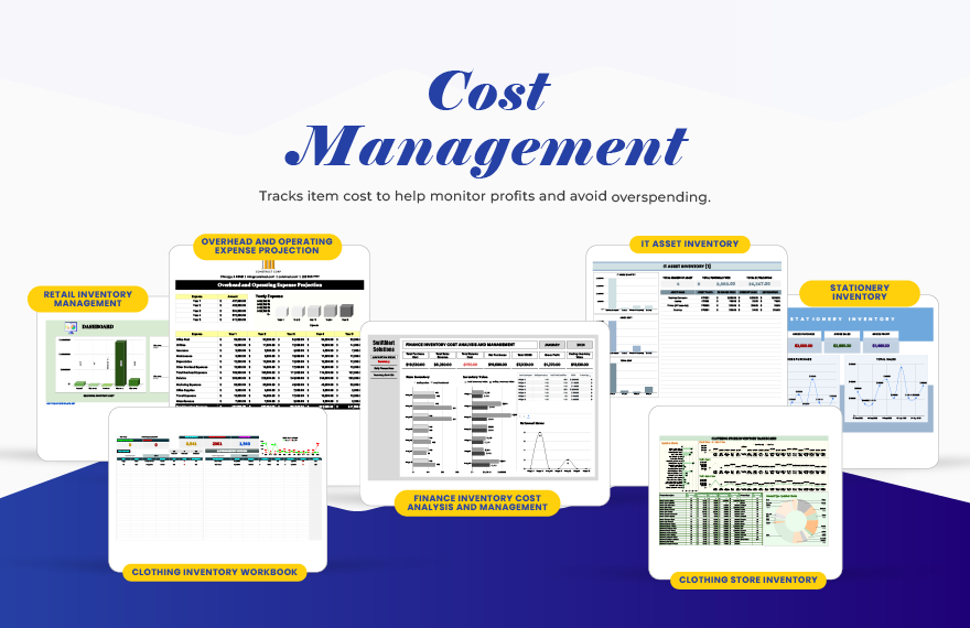 Inventory Commander: 20+ Inventory Templates for Excel & Google Sheets