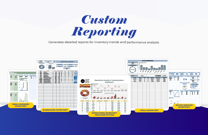 Inventory Commander: 20+ Inventory Templates for Excel & Google Sheets