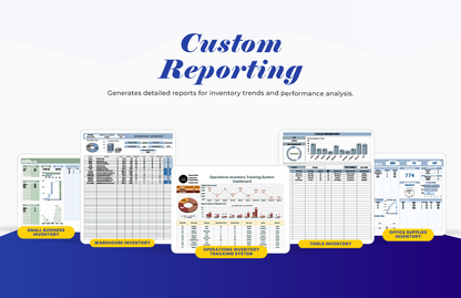 Inventory Commander: 20+ Inventory Templates for Excel & Google Sheets