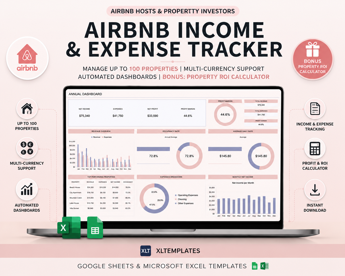 Airbnb Income & Expense Tracker