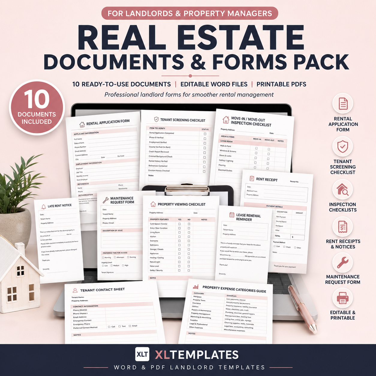 Real Estate Documents & Forms Pack