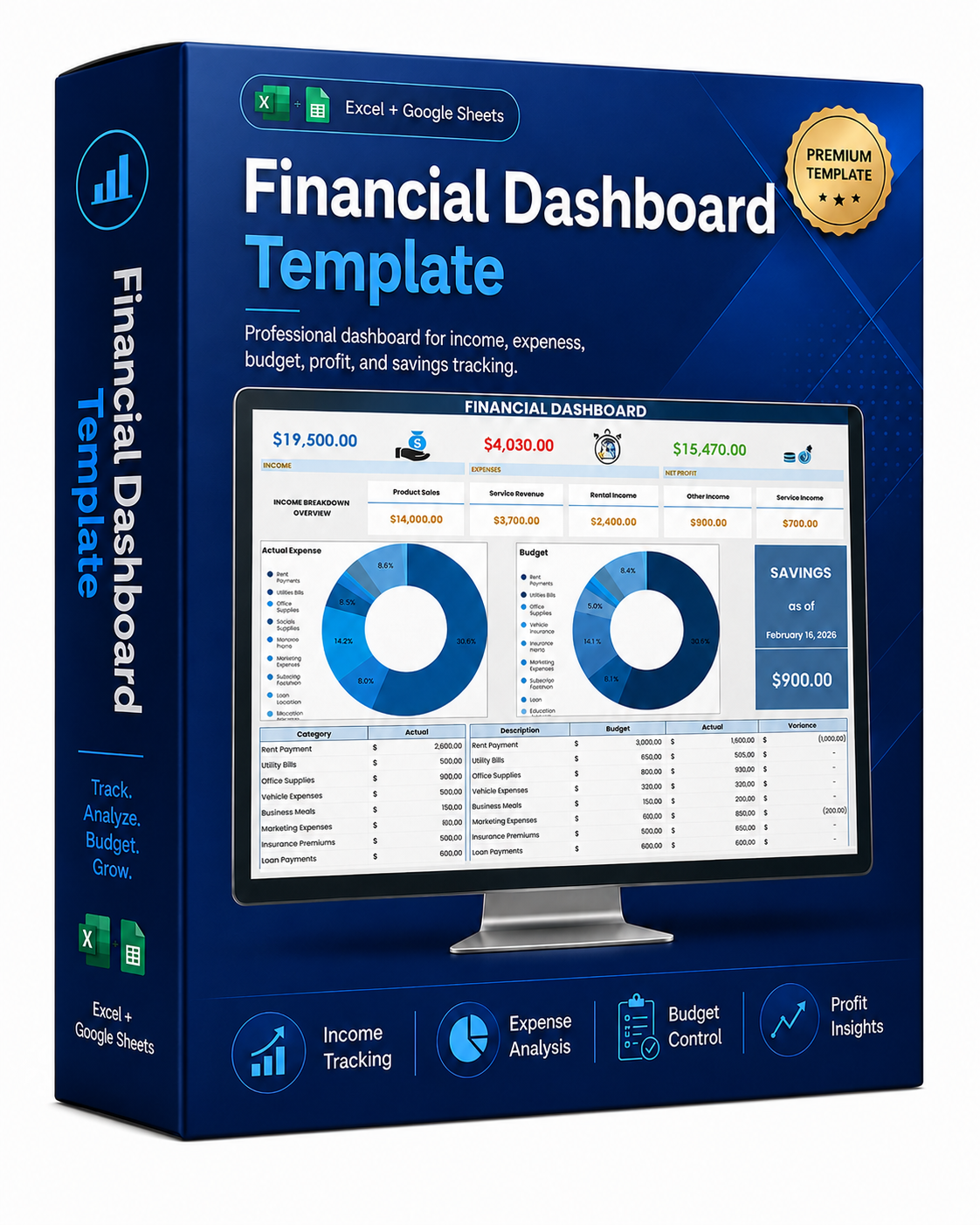 Excel Financial Dashboard