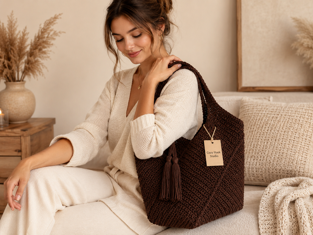 Crochet tote bag digital course