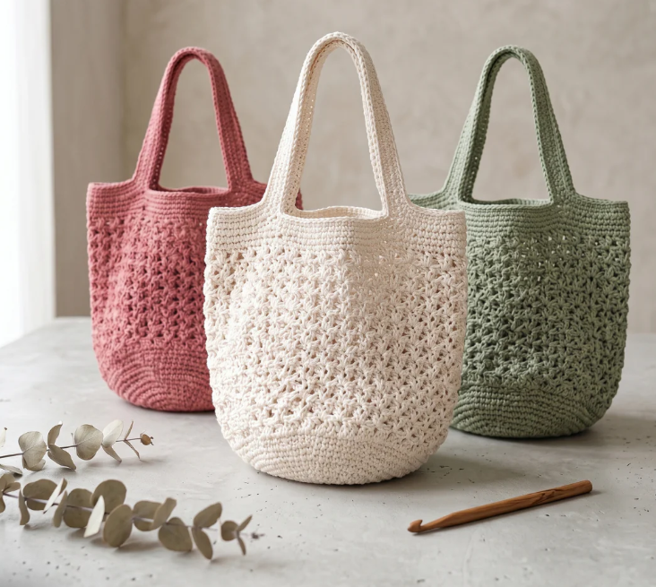 Market Tote Crochet Bag Pattern — €4.90