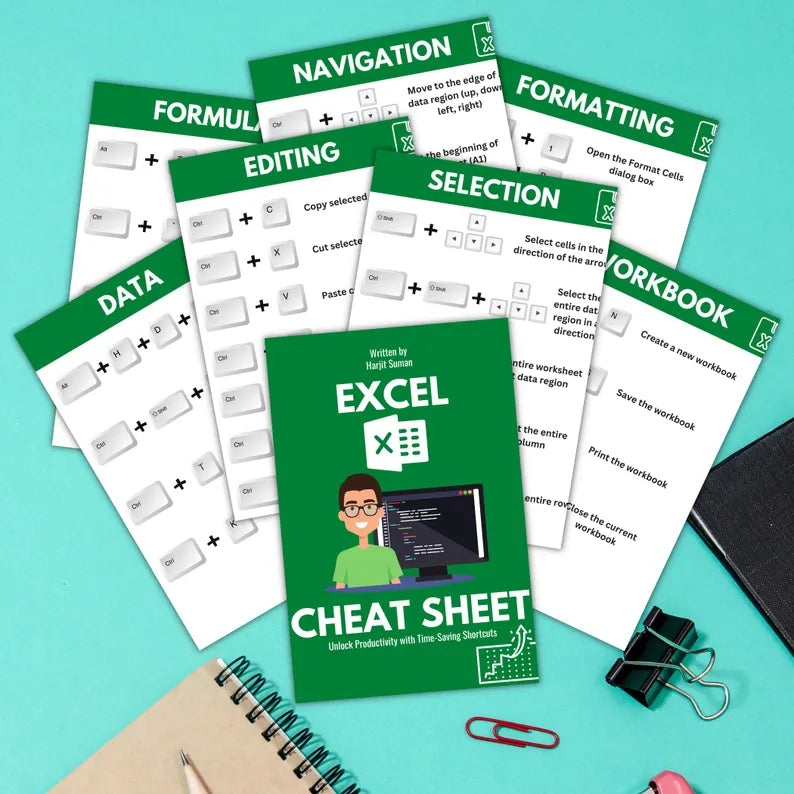 Maîtrisez les raccourcis clavier avec cet eBook Excel essentiel