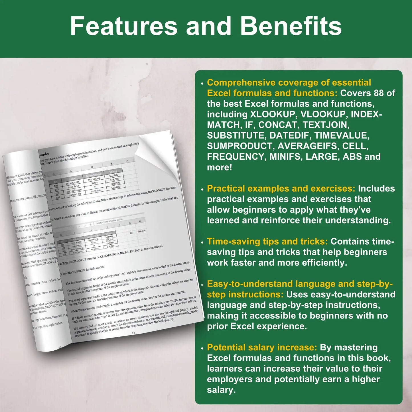 eBook Excel essentiel - Formules et fonctions simplifiées