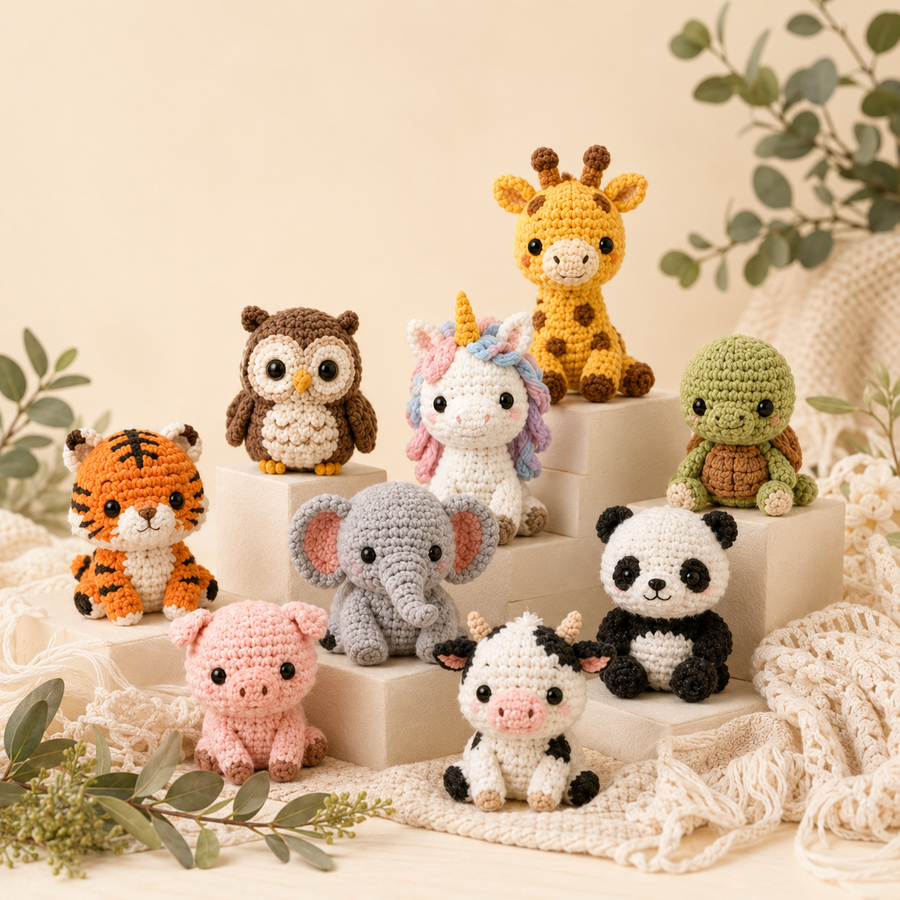 Cute animal collection